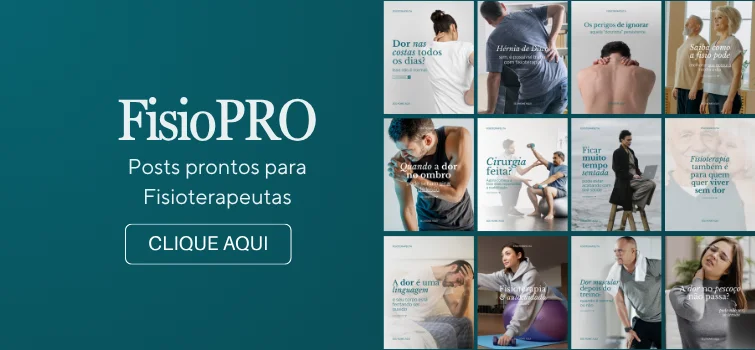 FisioPro - Posts prontos para Fisioterapia