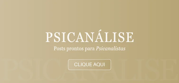 Kit de posts editáveis para psicanalistas